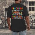 Teachers Are Just Superheroes In Disguise Back To School Men's Back Print T-Shirt, funny design Teachers Are Just Superheroes In Disguise Back To School Men's Back Print T-Shirt, funny design