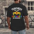 Teachers Are Just Superheroes In Disguise School Women Men Men's Back Print T-Shirt, funny design Teachers Are Just Superheroes In Disguise School Women Men Men's Back Print T-Shirt, funny design