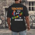 Teachers Are Superheroes Graduation School Teachers Men's Back Print T-Shirt, funny design Teachers Are Superheroes Graduation School Teachers Men's Back Print T-Shirt, funny design