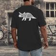 Teachersaurus Like A Normal Teacher Awesome Dinosaur Teacher Men Women Girls Kids Men's Back Print T-Shirt, funny design