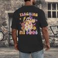 Teaching My Boos Ghost Halloween Costumes Teacher Men Women Men's Back Print T-Shirt, funny design Teaching My Boos Ghost Halloween Costumes Teacher Men Women Men's Back Print T-Shirt, funny design
