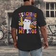 Teaching My Boos Ghost Teacher Cute Pencil Halloween Teacher Men's Back Print T-Shirt, funny design Teaching My Boos Ghost Teacher Cute Pencil Halloween Teacher Men's Back Print T-Shirt, funny design