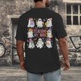 Teaching My Boos Teacher Cute Ghost Groovy Teacher Halloween Men's Back Print T-Shirt, funny design Teaching My Boos Teacher Cute Ghost Groovy Teacher Halloween Men's Back Print T-Shirt, funny design