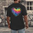 Teaching Is a Work Of Heart Tie Dye Hippie For Teacher For Men Women Girls Kids Men's Back Print T-Shirt, funny design Teaching Is a Work Of Heart Tie Dye Hippie For Teacher For Men Women Girls Kids Men's Back Print T-Shirt, funny design