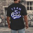Team 5th Grade Fifth For Teacher Or Students Men's Back Print T-Shirt, funny design