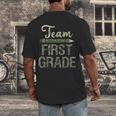 Team First Grade Camo 1st Grade Teacher Camouflage Men's Back Print T-Shirt, funny design Team First Grade Camo 1st Grade Teacher Camouflage Men's Back Print T-Shirt, funny design