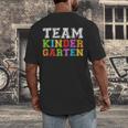 Team Kindergarten Shirt Boy Girl Teacher Graduation Men's Back Print T-Shirt, funny design Team Kindergarten Shirt Boy Girl Teacher Graduation Men's Back Print T-Shirt, funny design