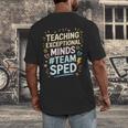 Team Sped Sped Teacher Special Education Teacher Team Men's Back Print T-Shirt, funny design Team Sped Sped Teacher Special Education Teacher Team Men's Back Print T-Shirt, funny design