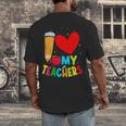 Teens Graduation I Heart My Teachers I Love My Teachers Men's Back Print T-Shirt, funny design Teens Graduation I Heart My Teachers I Love My Teachers Men's Back Print T-Shirt, funny design
