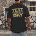Test Day Testing May The Skills Be With You School Teacher Men's Back Print T-Shirt, funny design Test Day Testing May The Skills Be With You School Teacher Men's Back Print T-Shirt, funny design