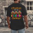Thankful For My 3rd Grade Turkeys Thanksgiving Teacher Kids Men's Back Print T-Shirt, funny design Thankful For My 3rd Grade Turkeys Thanksgiving Teacher Kids Men's Back Print T-Shirt, funny design
