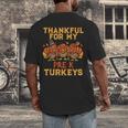 Thankful For My Pre K Turkeys Teacher Thanksgiving Men Women Men's Back Print T-Shirt, funny design Thankful For My Pre K Turkeys Teacher Thanksgiving Men Women Men's Back Print T-Shirt, funny design