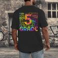 Tie Dye 5th Grade Typography Team Fifth Grade Teacher For Men Women Girls Kids Men's Back Print T-Shirt, funny design