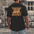 Historian History Teacher Student Men Women Kids Men's Back Print T-Shirt, funny design
