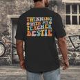 Twinning With My Teacher Bestie Twin Day Matching For Men Women Kids Men's Back Print T-Shirt, funny design Twinning With My Teacher Bestie Twin Day Matching For Men Women Kids Men's Back Print T-Shirt, funny design