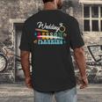 Wedding Planning Not Lesson Engaged Teacher Engagement Men's Back Print T-Shirt, funny design Wedding Planning Not Lesson Engaged Teacher Engagement Men's Back Print T-Shirt, funny design
