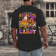Will Trade Students For Candy Teacher Halloween Men's Back Print T-Shirt, funny design Will Trade Students For Candy Teacher Halloween Men's Back Print T-Shirt, funny design
