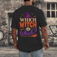 Which Witch Is Which Halloween For Women Men English Teacher Men's Back Print T-Shirt, funny design Which Witch Is Which Halloween For Women Men English Teacher Men's Back Print T-Shirt, funny design