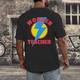 Wonder Teacher Teacher Halloween Tshirt Men's Back Print T-Shirt, funny design Wonder Teacher Teacher Halloween Tshirt Men's Back Print T-Shirt, funny design