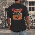You Won't Scare Me I'm An Infant Teacher Men Women Men's Back Print T-Shirt, funny design You Won't Scare Me I'm An Infant Teacher Men Women Men's Back Print T-Shirt, funny design
