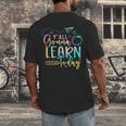 Y'All Gonna Learn Today Back To School Teacher Kids Men's Back Print T-Shirt, funny design Y'All Gonna Learn Today Back To School Teacher Kids Men's Back Print T-Shirt, funny design