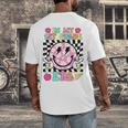 In My 1st Grade Era Smile Face Back To School Teacher Kid Men's Back Print T-Shirt, funny design