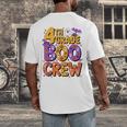 4th Grade Boo Crew Ghost Halloween Teacher Costume Men's Back Print T-Shirt, funny design 4th Grade Boo Crew Ghost Halloween Teacher Costume Men's Back Print T-Shirt, funny design