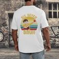 67 Meme Six Seven Bruh Retro Dabbing Teacher School Men's Back Print T-Shirt, funny design