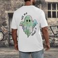 AAC Ghost Tell Me About It Speech Pathology AAC Sped Teacher Men's Back Print T-Shirt, funny design AAC Ghost Tell Me About It Speech Pathology AAC Sped Teacher Men's Back Print T-Shirt, funny design