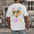 Abstract Cat Art Picatsso Shirt For Art Teachers Men's Back Print T-Shirt, funny design Abstract Cat Art Picatsso Shirt For Art Teachers Men's Back Print T-Shirt, funny design