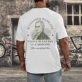 Alexander Hamilton Wrote 51 Essays In 6 Months Teacher Quote Men's Back Print T-Shirt, funny design