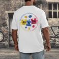 Autism Awareness Shirt Periodic Puzzle Science Teacher Men Women Kids Men's Back Print T-Shirt, funny design Autism Awareness Shirt Periodic Puzzle Science Teacher Men Women Kids Men's Back Print T-Shirt, funny design