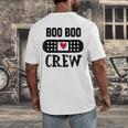 Boo Boo Crew First Aid School Nurse Day Care Teacher Men's Back Print T-Shirt, funny design Boo Boo Crew First Aid School Nurse Day Care Teacher Men's Back Print T-Shirt, funny design