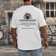 Cat Exhausted Teacher Exhausterwhelmulated Definition Men's Back Print T-Shirt, funny design Cat Exhausted Teacher Exhausterwhelmulated Definition Men's Back Print T-Shirt, funny design