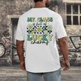 My Class Is Full Of Lucky Charms St Patricks Day Teacher Men's Back Print T-Shirt, funny design