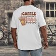 Coffee Gives Me Para Powers Parapro Teacher Squad Men's Back Print T-Shirt, funny design Coffee Gives Me Para Powers Parapro Teacher Squad Men's Back Print T-Shirt, funny design