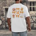 Coquette Bow Teacher Thanksgiving Fall Autumn Girls Women Men's Back Print T-Shirt, funny design Coquette Bow Teacher Thanksgiving Fall Autumn Girls Women Men's Back Print T-Shirt, funny design