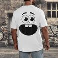Creepy Carrots Face Teacher Halloween Costume Matching Men's Back Print T-Shirt, funny design Creepy Carrots Face Teacher Halloween Costume Matching Men's Back Print T-Shirt, funny design