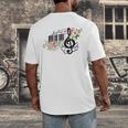 Cut Music Teacher Shirt With a Piano Keys Notes And Flowers Men's Back Print T-Shirt, funny design Cut Music Teacher Shirt With a Piano Keys Notes And Flowers Men's Back Print T-Shirt, funny design