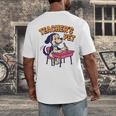 Cute Elementary School Student Dog Teacher's Pet Men's Back Print T-Shirt, funny design Cute Elementary School Student Dog Teacher's Pet Men's Back Print T-Shirt, funny design