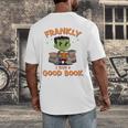 Cute Halloween Teacher Librarian Frankenstein Reading Books Men's Back Print T-Shirt, funny design Cute Halloween Teacher Librarian Frankenstein Reading Books Men's Back Print T-Shirt, funny design