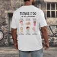Daycare Preschool Infant Teacher Thing I Do In The Classroom Men's Back Print T-Shirt, funny design Daycare Preschool Infant Teacher Thing I Do In The Classroom Men's Back Print T-Shirt, funny design