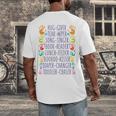 Daycare Provider Daycare Teacher Childcare Provider Men's Back Print T-Shirt, funny design