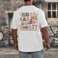 What Are We Doing Today Physical Education PE Teacher Women Men's Back Print T-Shirt, funny design What Are We Doing Today Physical Education PE Teacher Women Men's Back Print T-Shirt, funny design