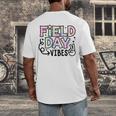 Field Day Vibes For Teacher Kids Happy Field Day 2025 Men's Back Print T-Shirt, funny design Field Day Vibes For Teacher Kids Happy Field Day 2025 Men's Back Print T-Shirt, funny design