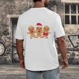 Hanging With My Cookies Gingerbread Christmas Teacher Xmas Men's Back Print T-Shirt, funny design Hanging With My Cookies Gingerbread Christmas Teacher Xmas Men's Back Print T-Shirt, funny design