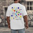 Happy Dot Day 2025 Polka Dot Boys Girls Kids Teacher Dot Day Men's Back Print T-Shirt, funny design