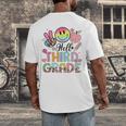 Hello 3rd Grade Boy Girl Teacher Back To School 3rd Grade Men's Back Print T-Shirt, funny design Hello 3rd Grade Boy Girl Teacher Back To School 3rd Grade Men's Back Print T-Shirt, funny design