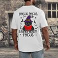 Hocus Pocus Everybody Focus Halloween Teacher For Men Women Men's Back Print T-Shirt, funny design Hocus Pocus Everybody Focus Halloween Teacher For Men Women Men's Back Print T-Shirt, funny design