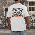I'm Batty About My Students Watercolor Bat Teacher Halloween Men's Back Print T-Shirt, funny design I'm Batty About My Students Watercolor Bat Teacher Halloween Men's Back Print T-Shirt, funny design